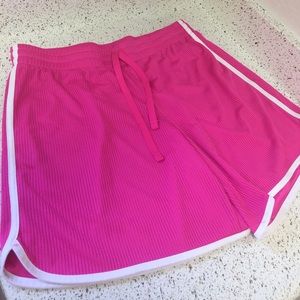 Athletic Works Pink Jersey Shorts - Lg